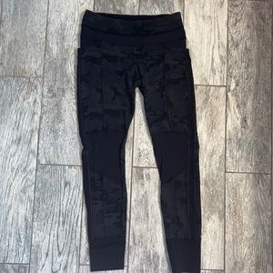 Lululemon black camo leggings